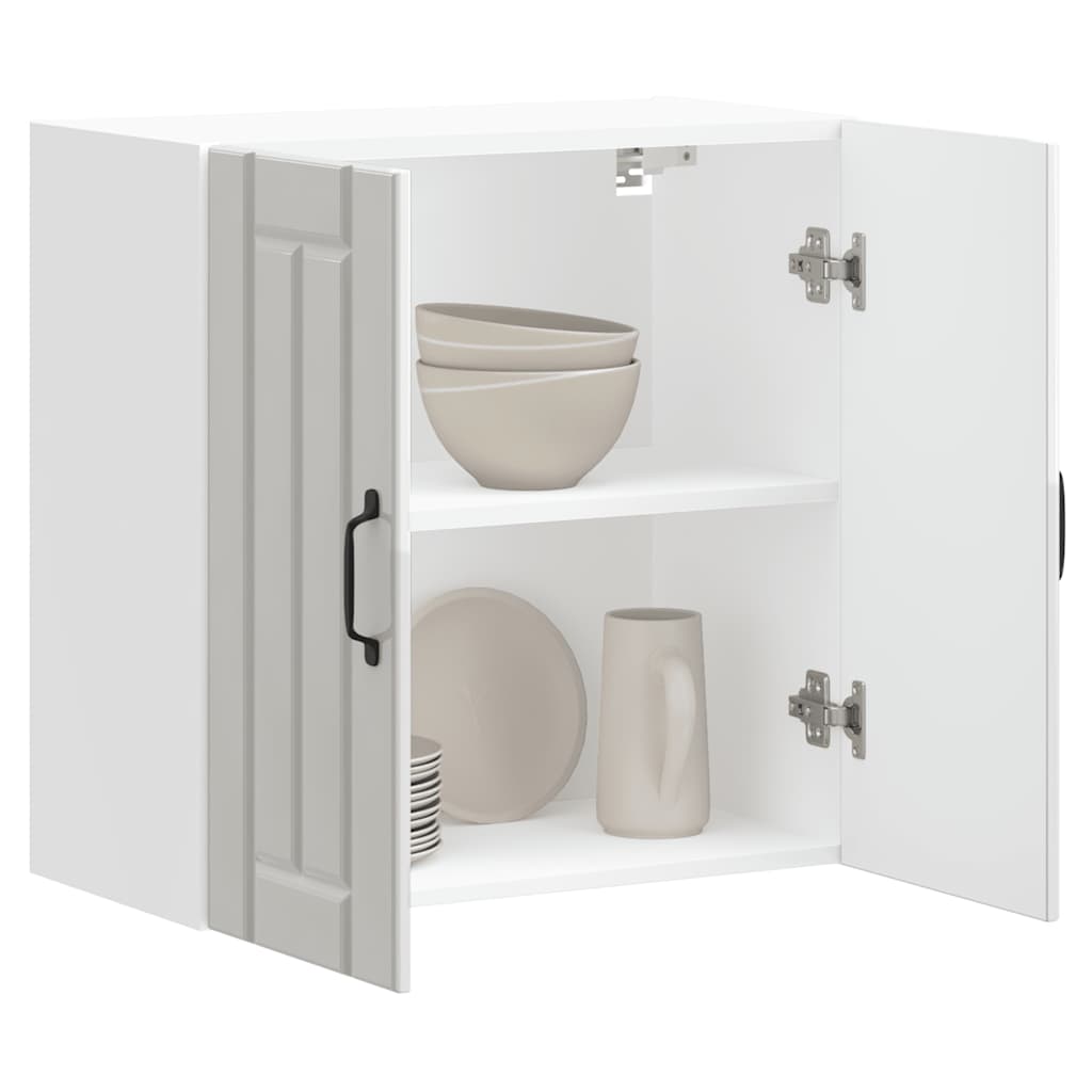 Kjøkkeninnredning Overskap veggskap Lucca Høyglans hvit