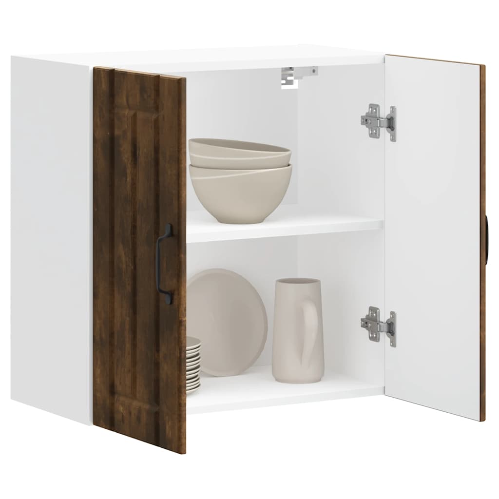 Kjøkkeninnredning Overskap veggskap Lucca Røkt eik