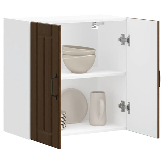 Kjøkkeninnredning Overskap veggskap Lucca Brun eik