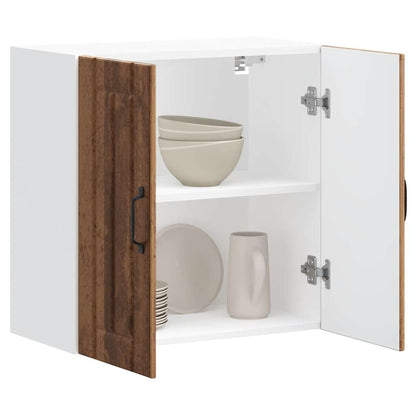 Kjøkkeninnredning Overskap veggskap Lucca Gammelt tre