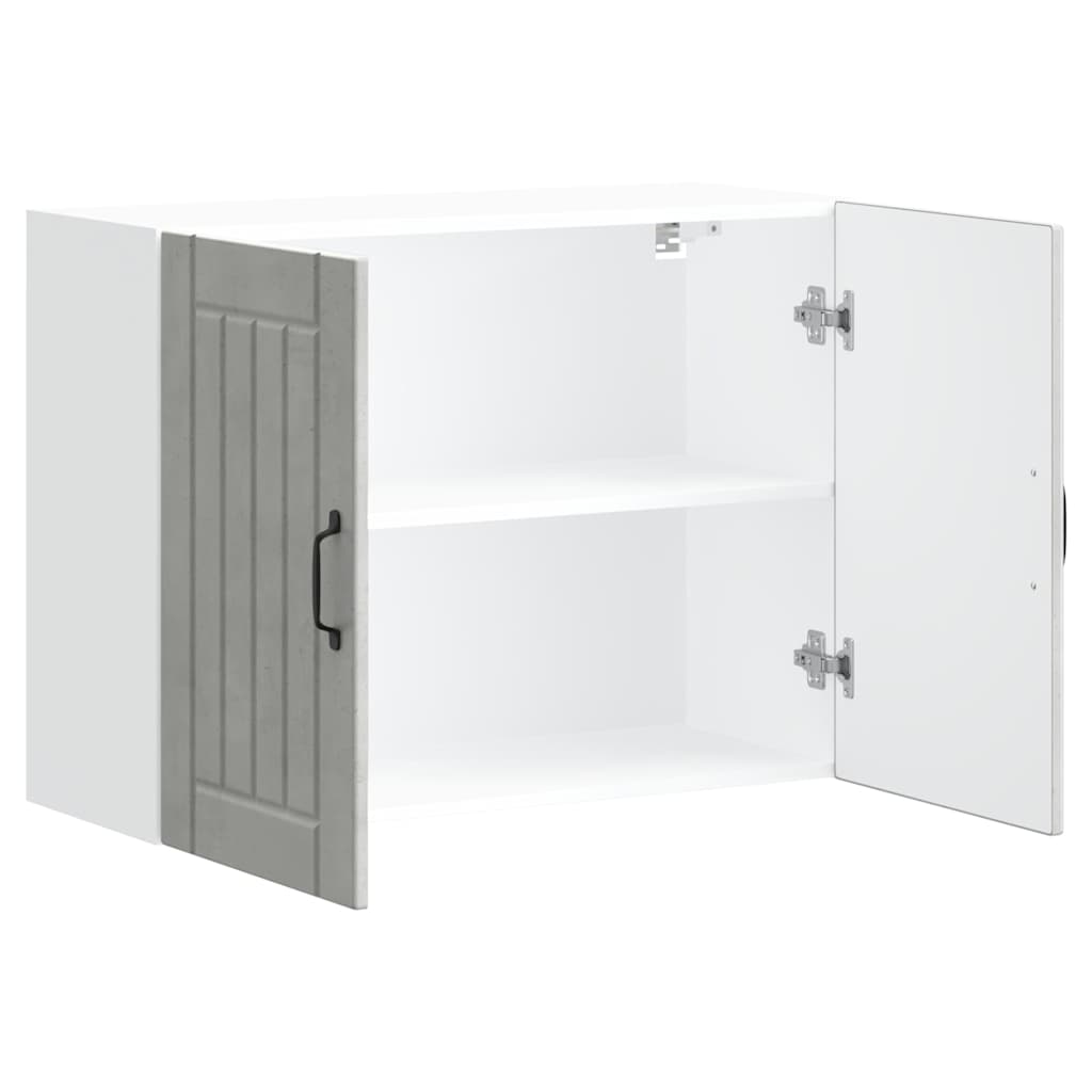 Kjøkkeninnredning Overskap Lucca Betonggrå