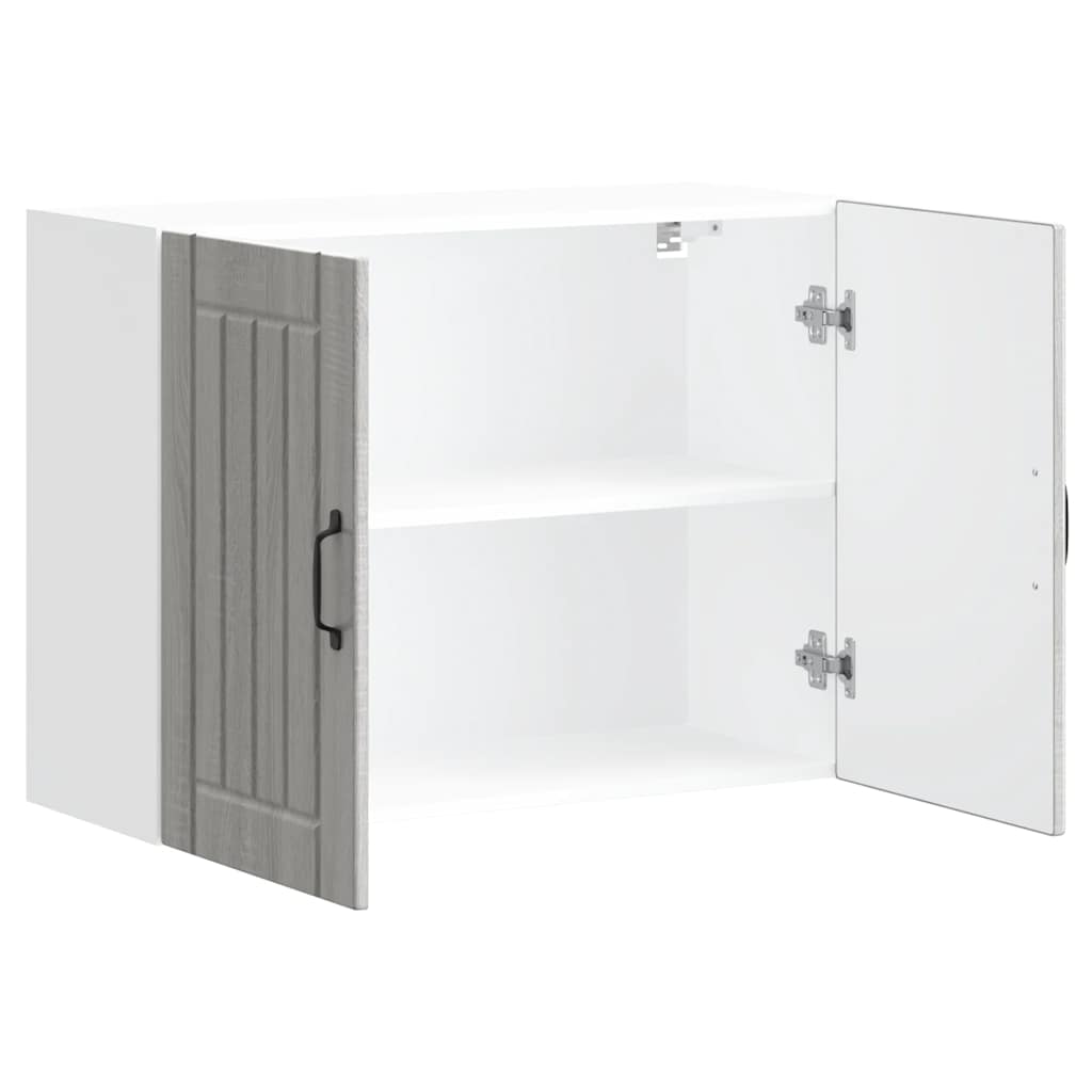 Kjøkkeninnredning Overskap Lucca Sonoma Grå