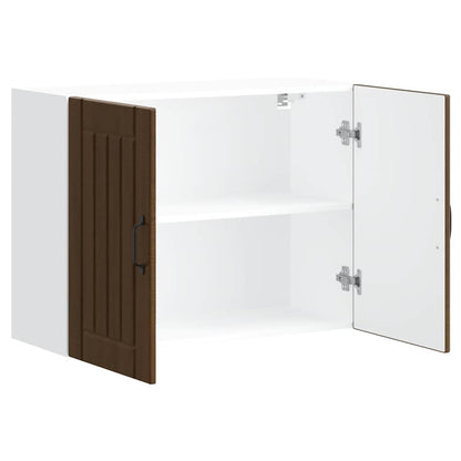 Kjøkkeninnredning Overskap Lucca Brun Eik