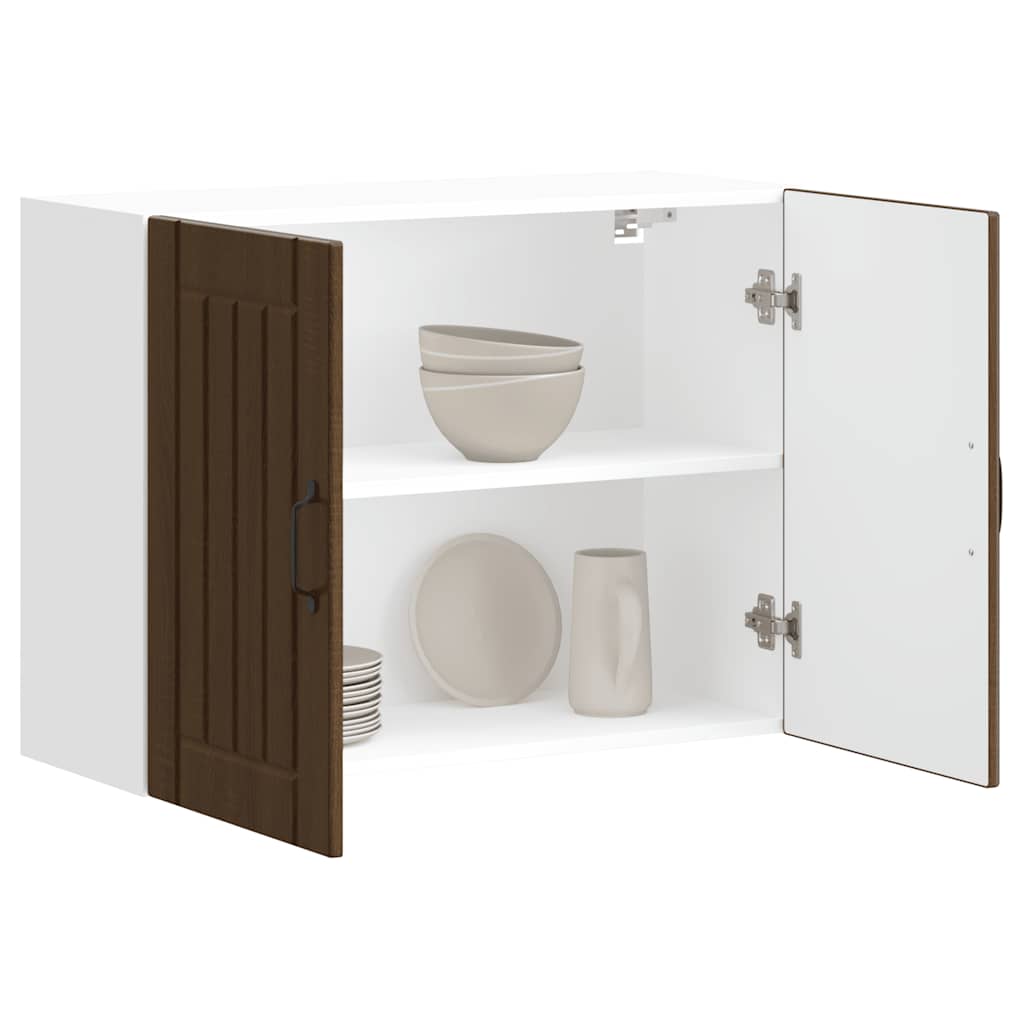 Kjøkkeninnredning Overskap Lucca Brun Eik