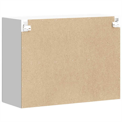 Kjøkkeninnredning Overskap Lucca Hvit med glassdør