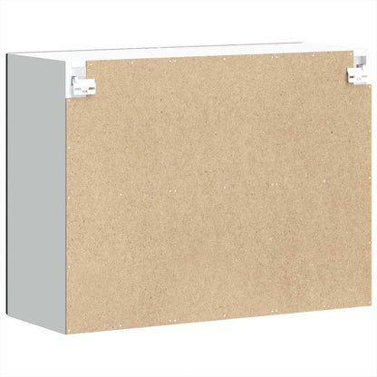 Kjøkkeninnredning Overskap Lucca Svart med glassdør