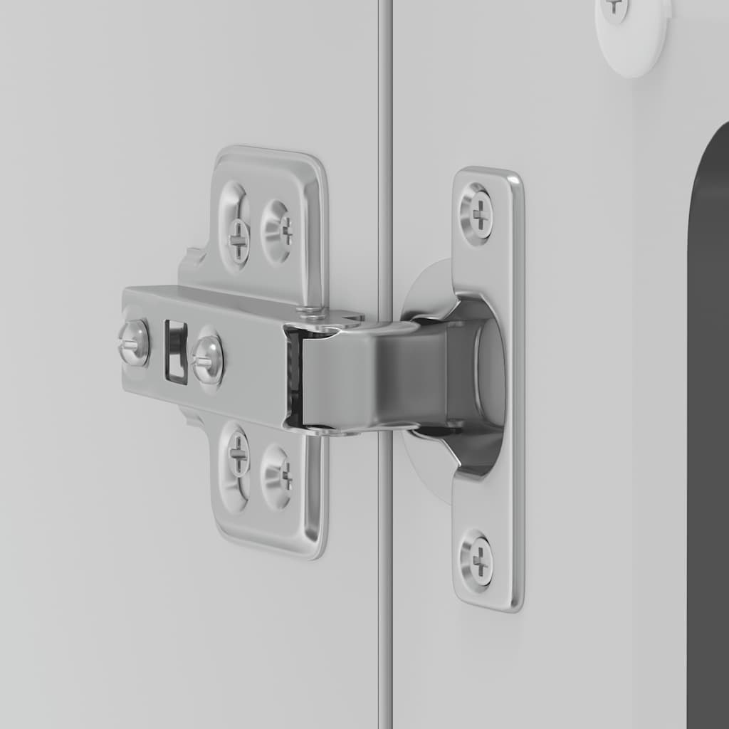 Kjøkkeninnredning Overskap Lucca Svart med glassdør