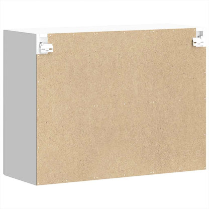 Kjøkkeninnredning Overskap Høyglans Hvit med glassdør