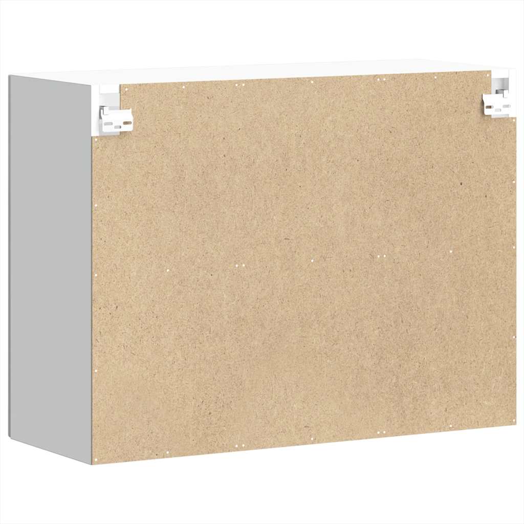 Kjøkkeninnredning Overskap Lucca Betonggrå med glassdør