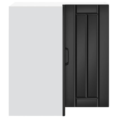 Kjøkkeninnredning Overskap Lucca Svart Hjørneskap