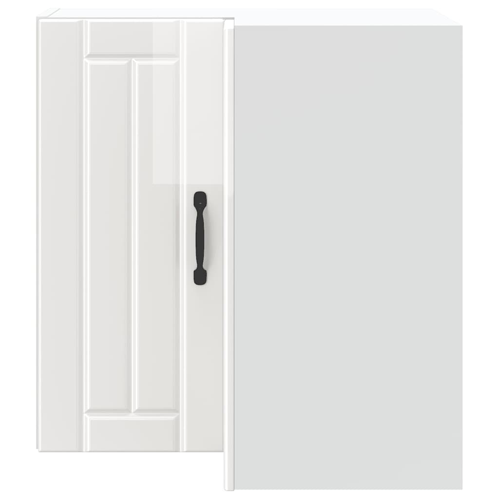 Kjøkkeninnredning Overskap Lucca Høyglans Hvit Hjørneskap