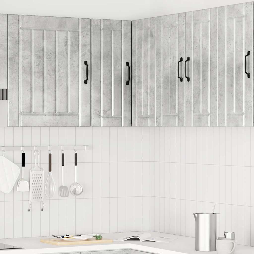 Kjøkkeninnredning Overskap Lucca Betonggrå Hjørneskap