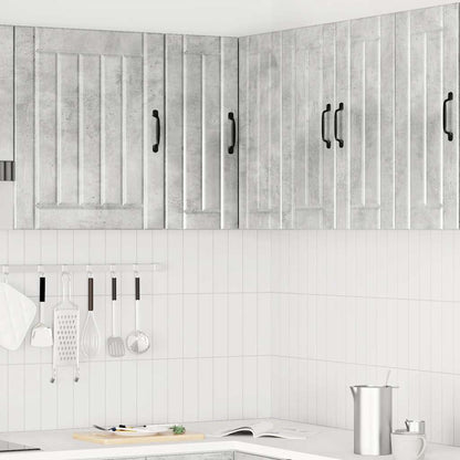 Kjøkkeninnredning Overskap Lucca Betonggrå Hjørneskap