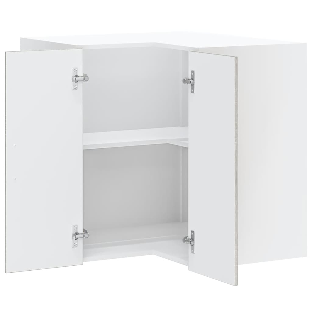 Kjøkkeninnredning Overskap Lucca Sonoma Grå Eik Hjørneskap