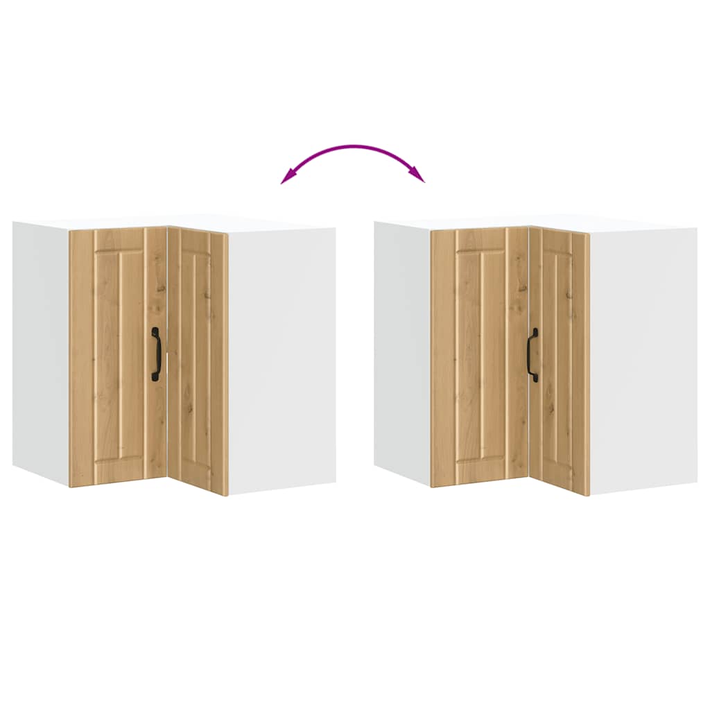 Kjøkkeninnredning Overskap Lucca Artisan Eik Hjørneskap