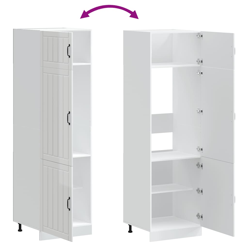 Kjøkkeninnredning Kjøkkenskap Lucca Høyglans Hvit