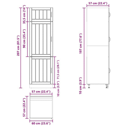 Kjøkkeninnredning Kjøkkenskap Lucca Betonggrå