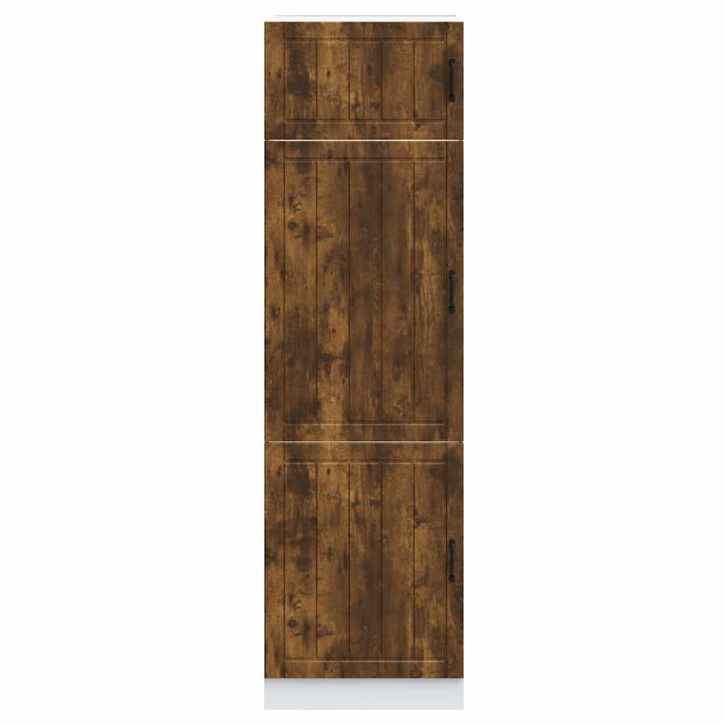 Kjøkkeninnredning Kjøkkenskap Lucca Røkt Eik