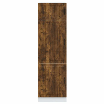 Kjøkkeninnredning Kjøkkenskap Lucca Røkt Eik