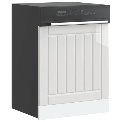 Kjøkkeninnredning Underskap Oppvaskmaskin panel Lucca Høyglans hvit