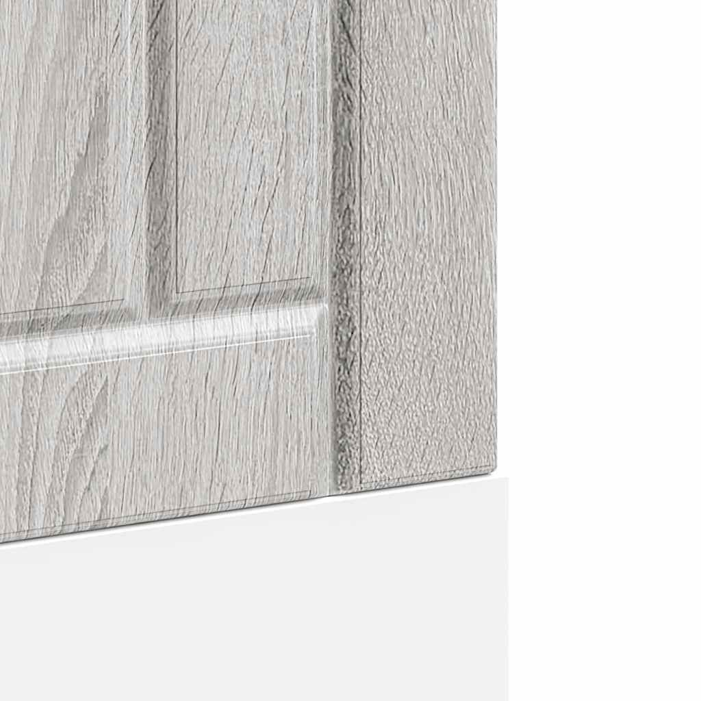 Kjøkkeninnredning Underskap Oppvaskmaskin panel Lucca Sonoma Grå eik