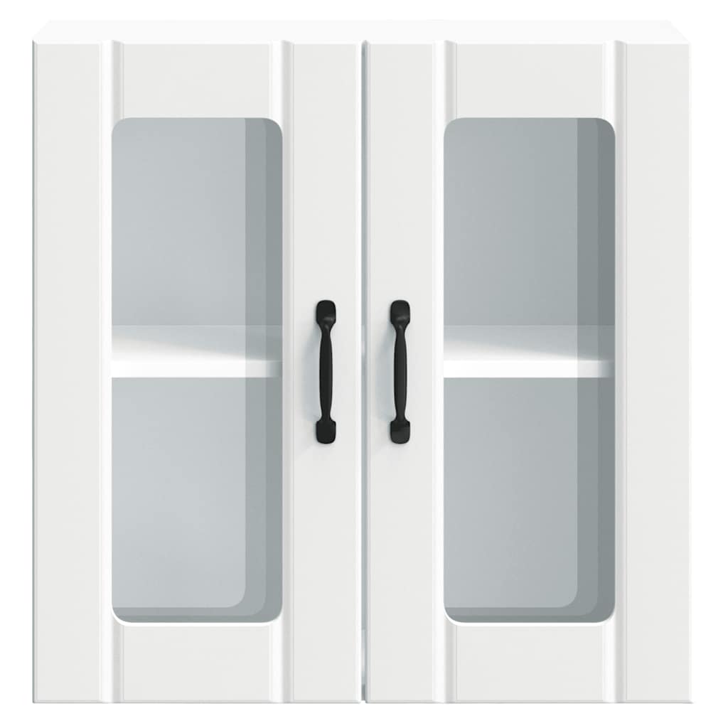 Kjøkkeninnredning Overskap veggskap med glassdør Lucca hvit