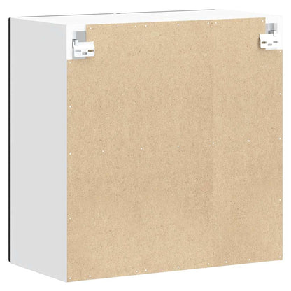 Kjøkkeninnredning Overskap veggskap med glassdør Lucca svart