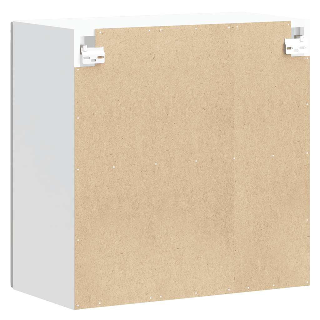 Kjøkkeninnredning Overskap Høyglans Hvit med glassdør