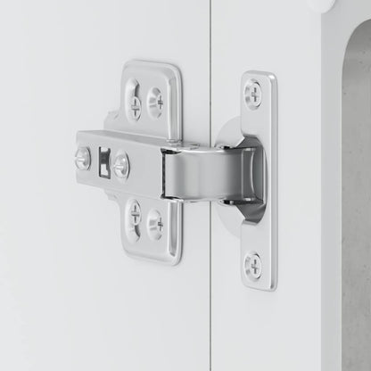 Kjøkkeninnredning Overskap veggskap med glassdør Lucca Betonggrå