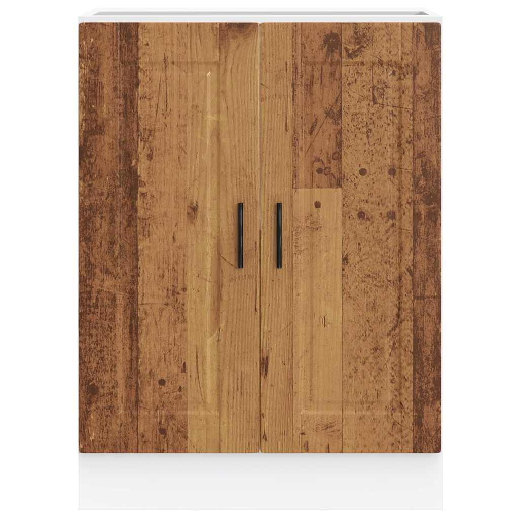 Kjøkkeninnredning Underskap Porto Gammelt tre