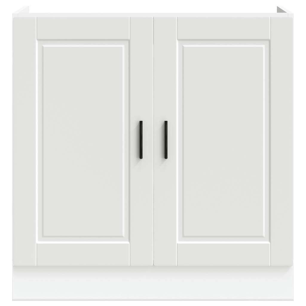 Kjøkkeninnredning Underskap Porto Hvit 80x46x81,5 cm Vask