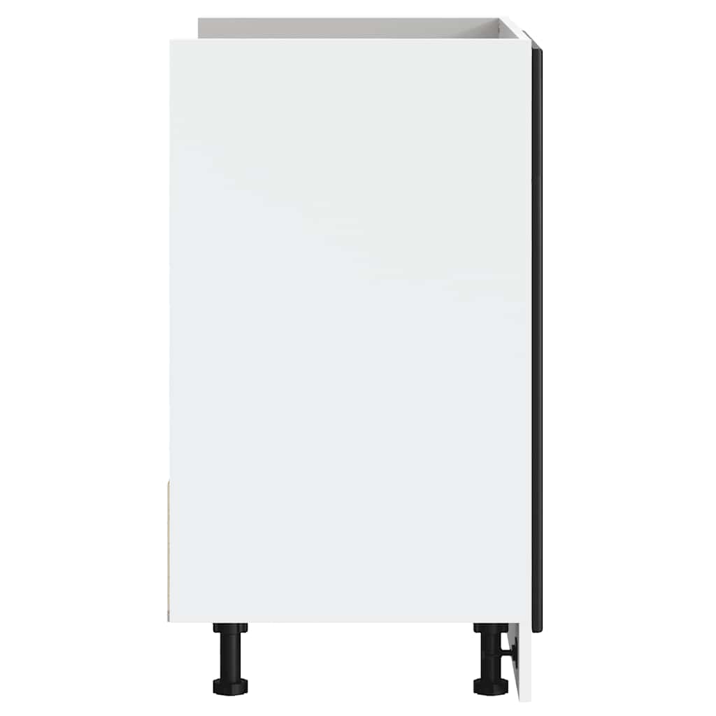 Kjøkkeninnredning Underskap Porto Svart 80x46x81,5 cm Vask