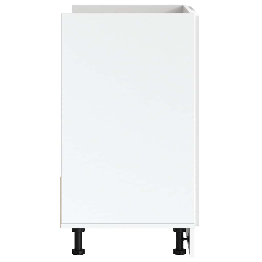 Kjøkkeninnredning Underskap Porto Høyglans Hvit 80x46x81,5 cm Vask