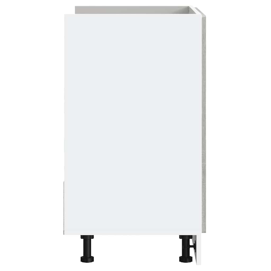 Kjøkkeninnredning Underskap Porto Sonoma Grå 80x46x81,5 cm Vask