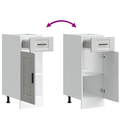 Kjøkkeninnredning Underskap Porto Betonggrå