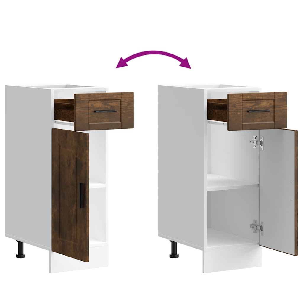 Kjøkkeninnredning Underskap Porto Røkt eik