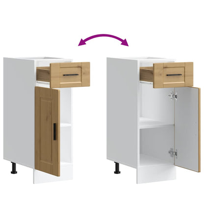 Kjøkkeninnredning Underskap Porto Artisan Eik