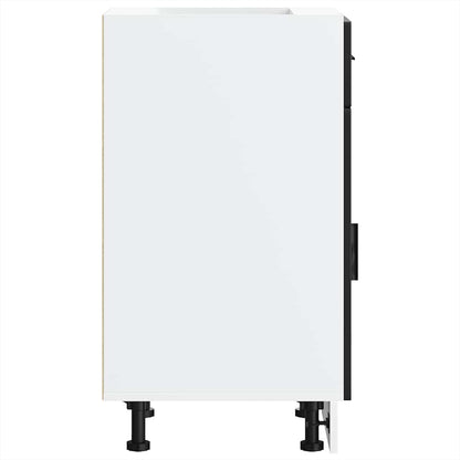 Kjøkkeninnredning Underskap Porto Svart