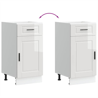 Kjøkkeninnredning Underskap Porto Høyglans Hvit