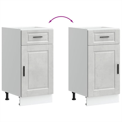 Kjøkkeninnredning Underskap Porto Betonggrå