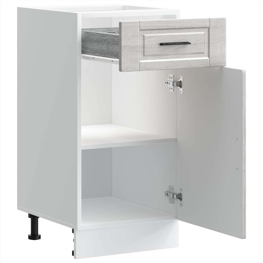 Kjøkkeninnredning Underskap Porto Sonoma Grå