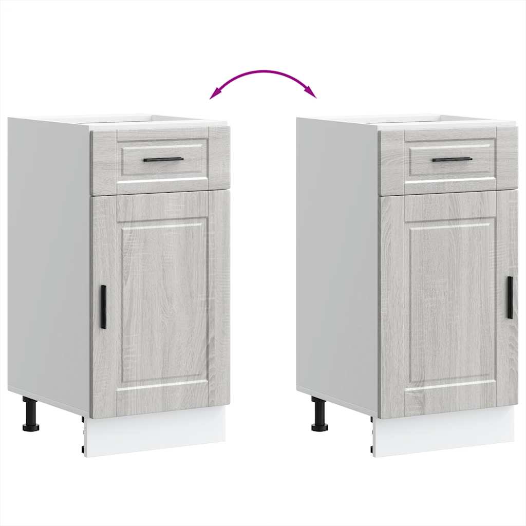 Kjøkkeninnredning Underskap Porto Sonoma Grå