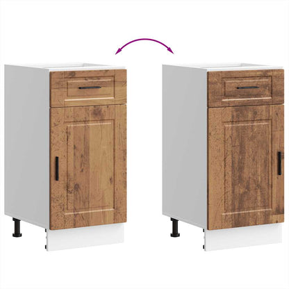 Kjøkkeninnredning Underskap Porto Gammelt tre