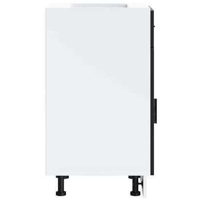 Kjøkkeninnredning Underskap Porto Svart