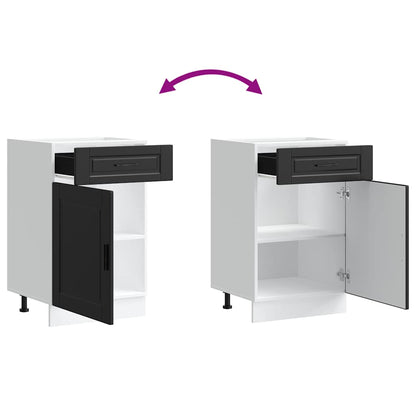 Kjøkkeninnredning Underskap Porto Svart