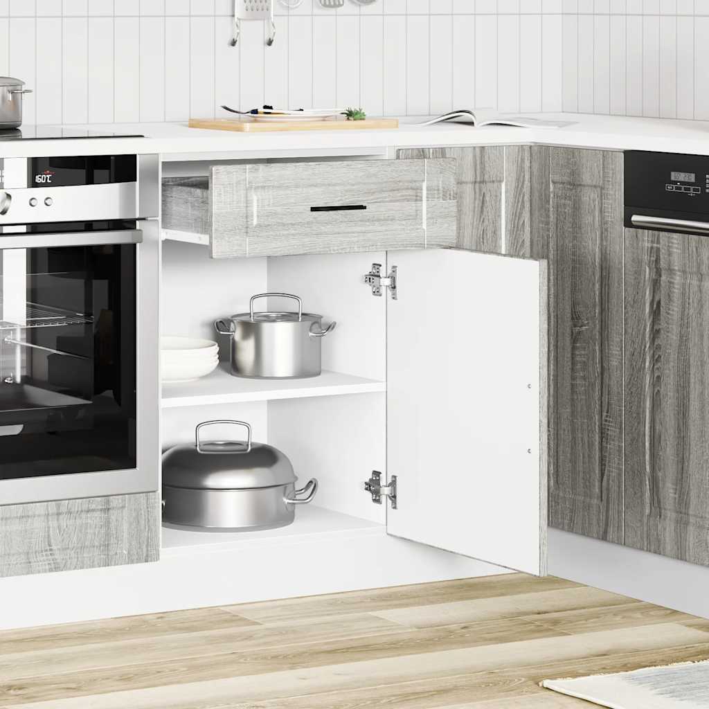 Kjøkkeninnredning Underskap Porto Sonoma Grå