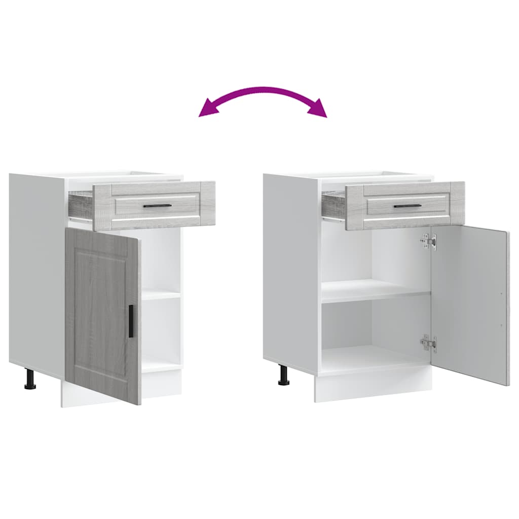 Kjøkkeninnredning Underskap Porto Sonoma Grå