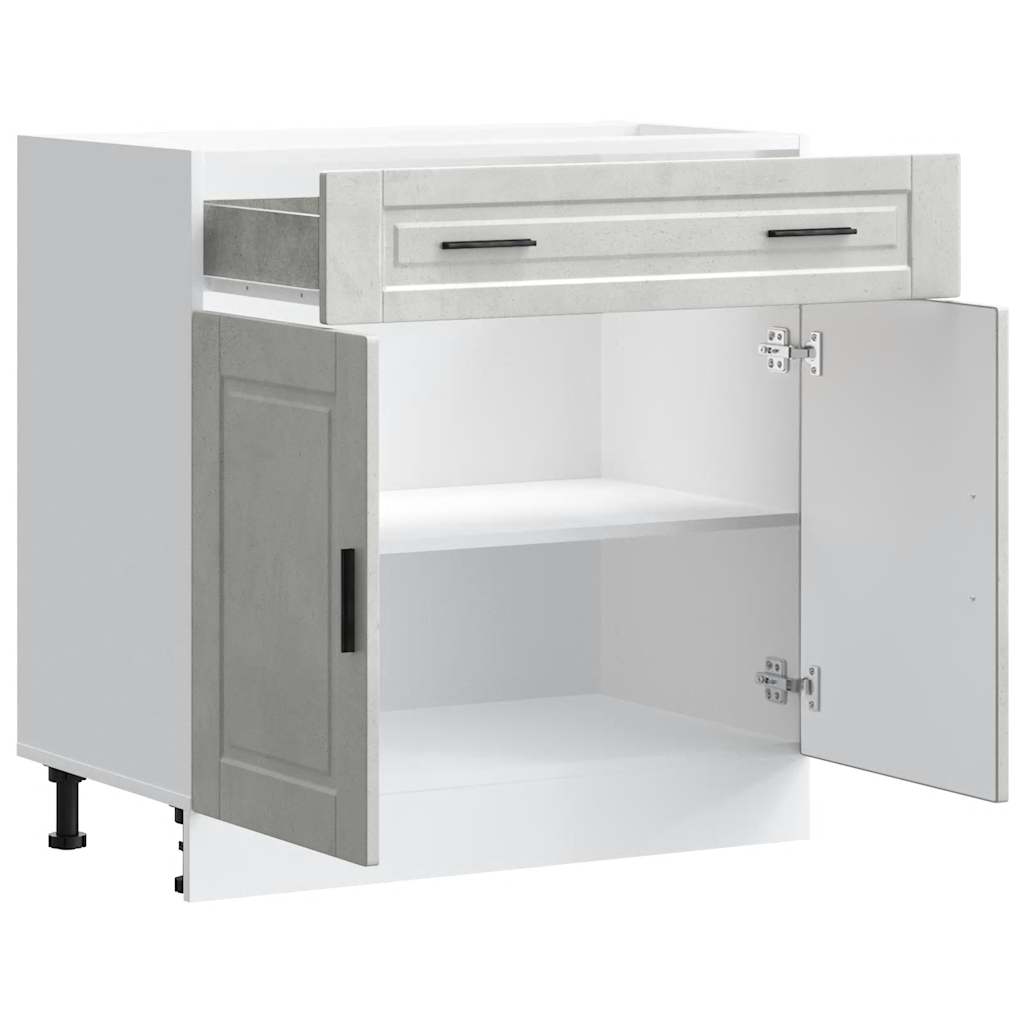 Kjøkkeninnredning Underskap Porto Betonggrå