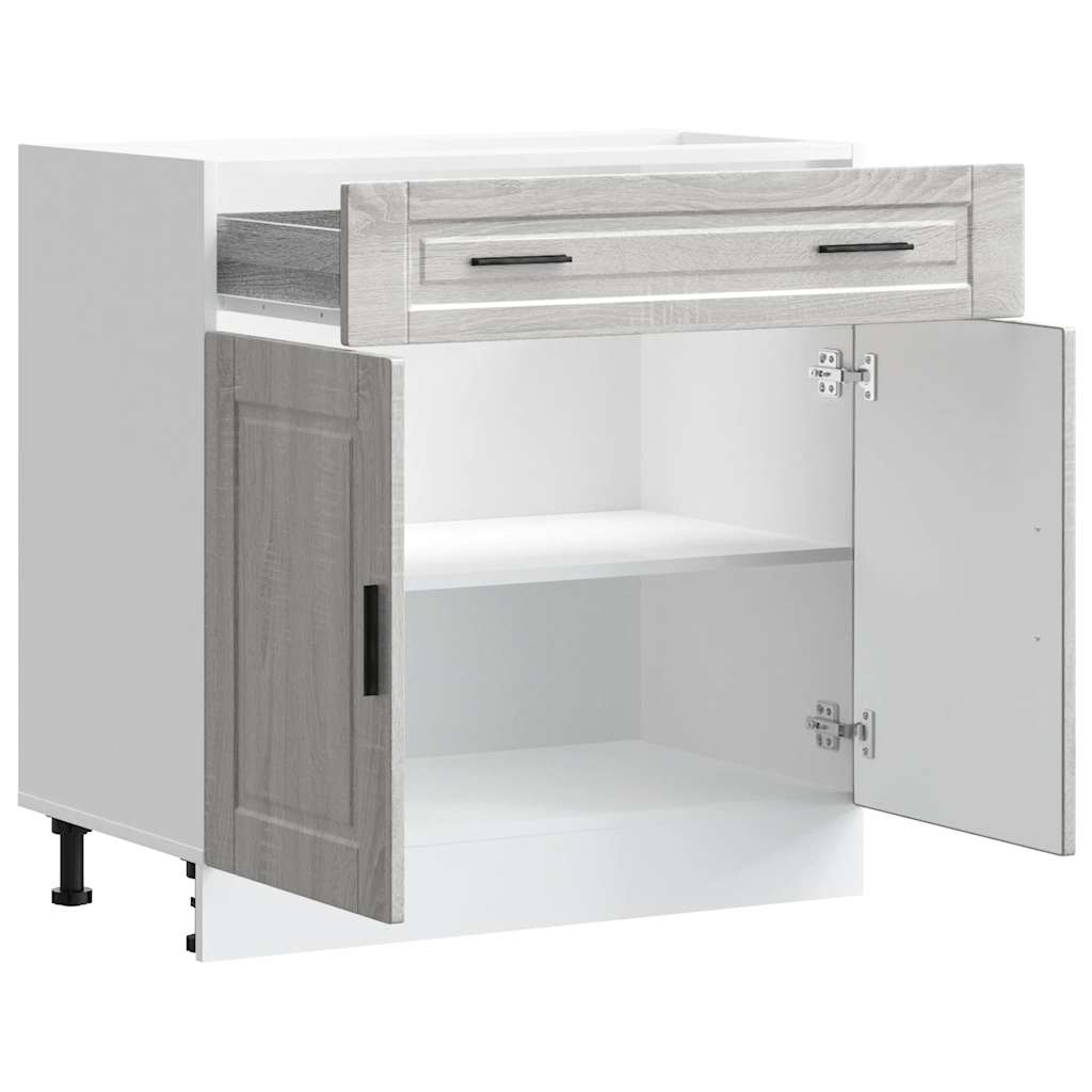 Kjøkkeninnredning Underskap Porto Sonoma Grå