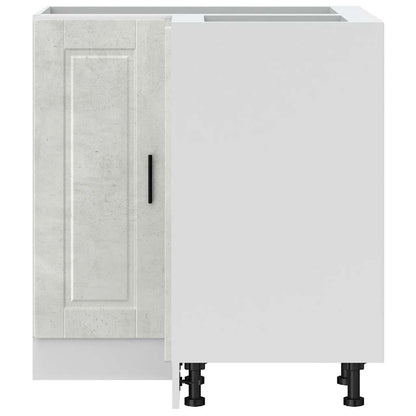 Kjøkkeninnredning Underskap Porto Betonggrå Hjørne